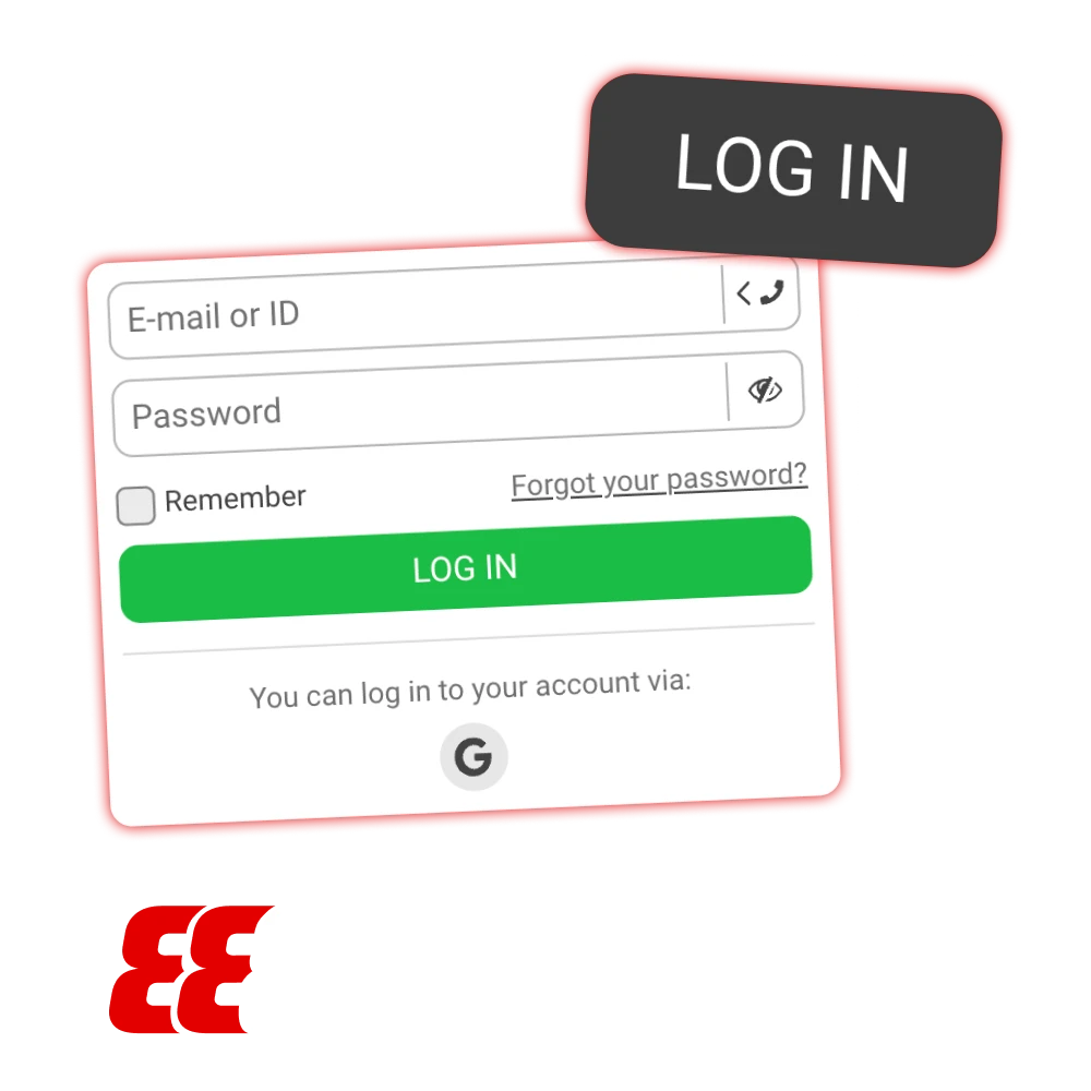 Log into your 888Starz account and start exploring the platform.