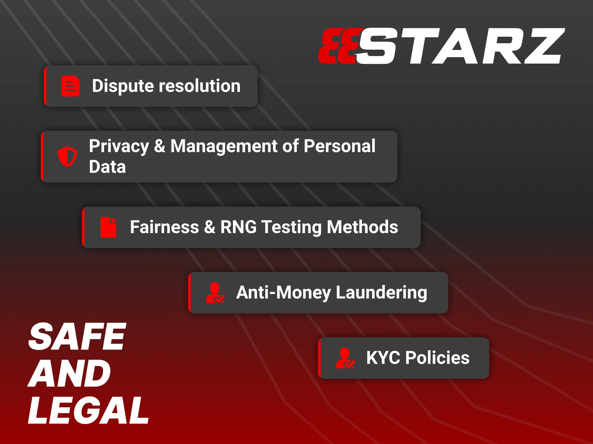 You can be sure of 888Starz safety and legality.