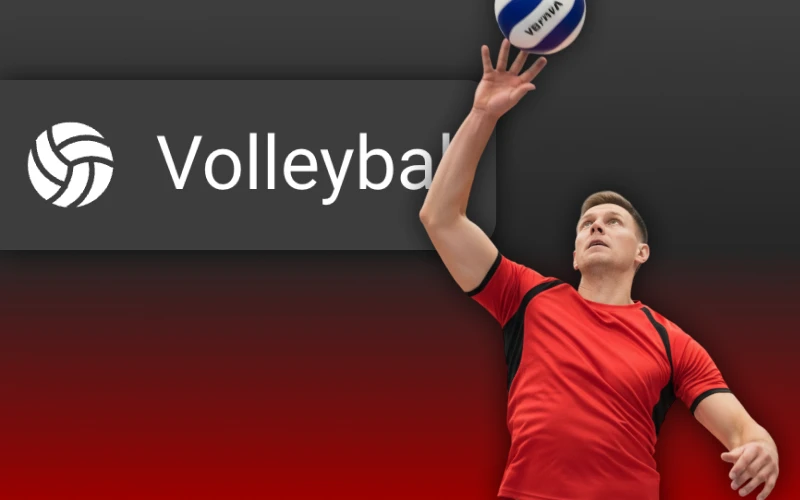 888Starz platform offers volleyball betting.