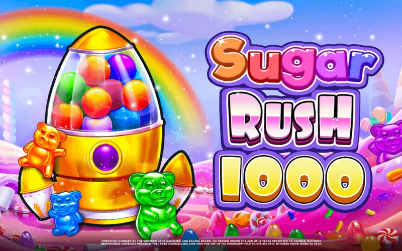 Sugar Rush offers extra win potential at 888Starz casino.