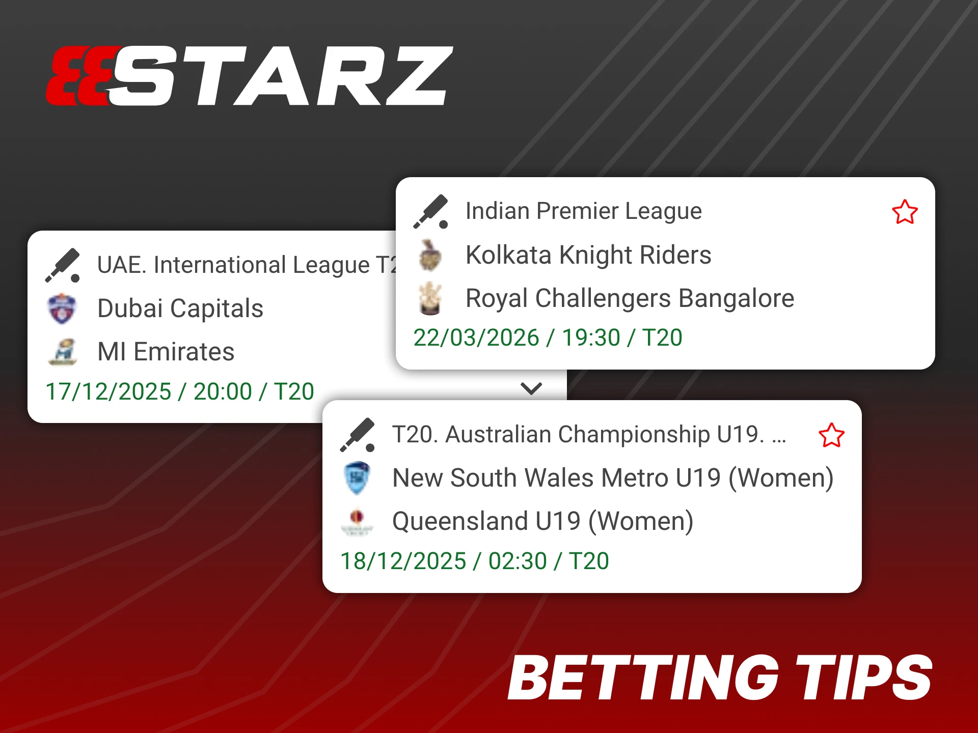 Use cricket betting tips to increase your chances at 888Starz.