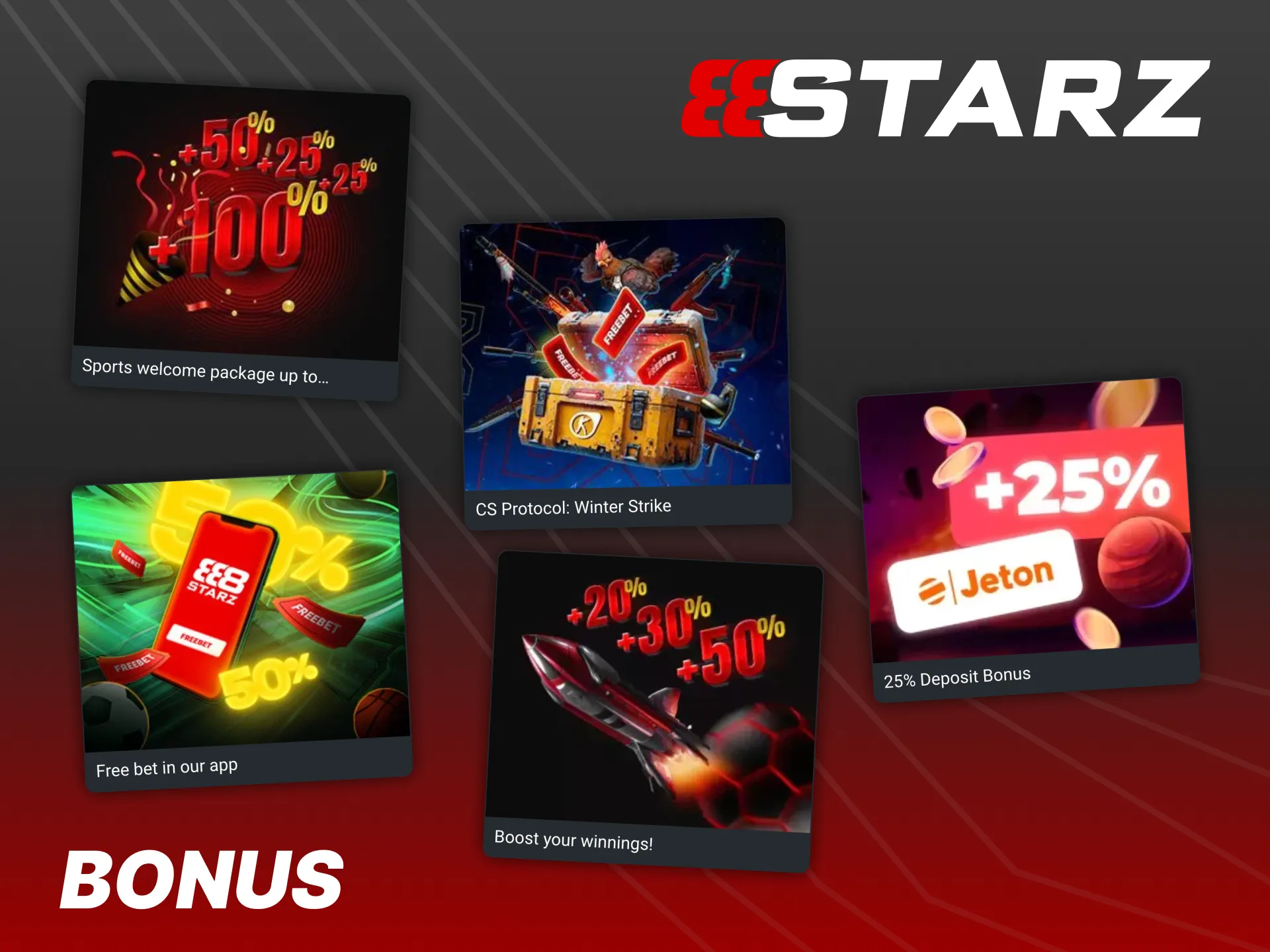 Claim these bonuses at 888Starz for eSports betting.