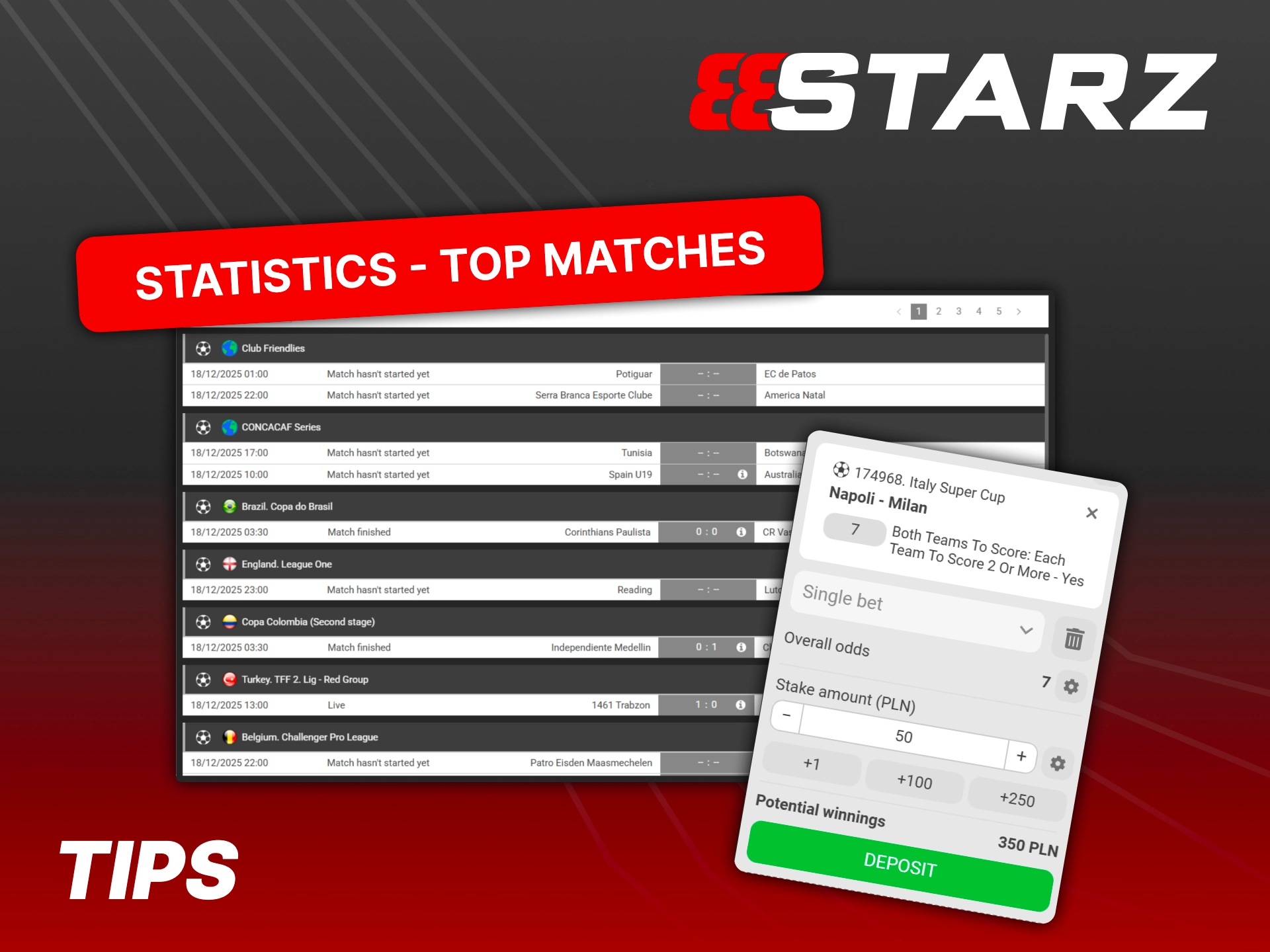 Improve football betting results with smart tips at 888Starz.