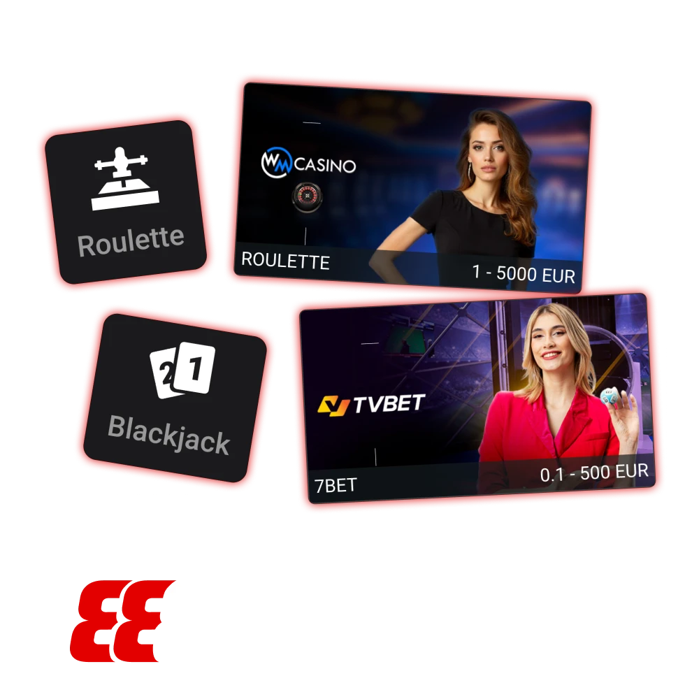 Try real dealer tables with 888Starz Live Casino in Poland.