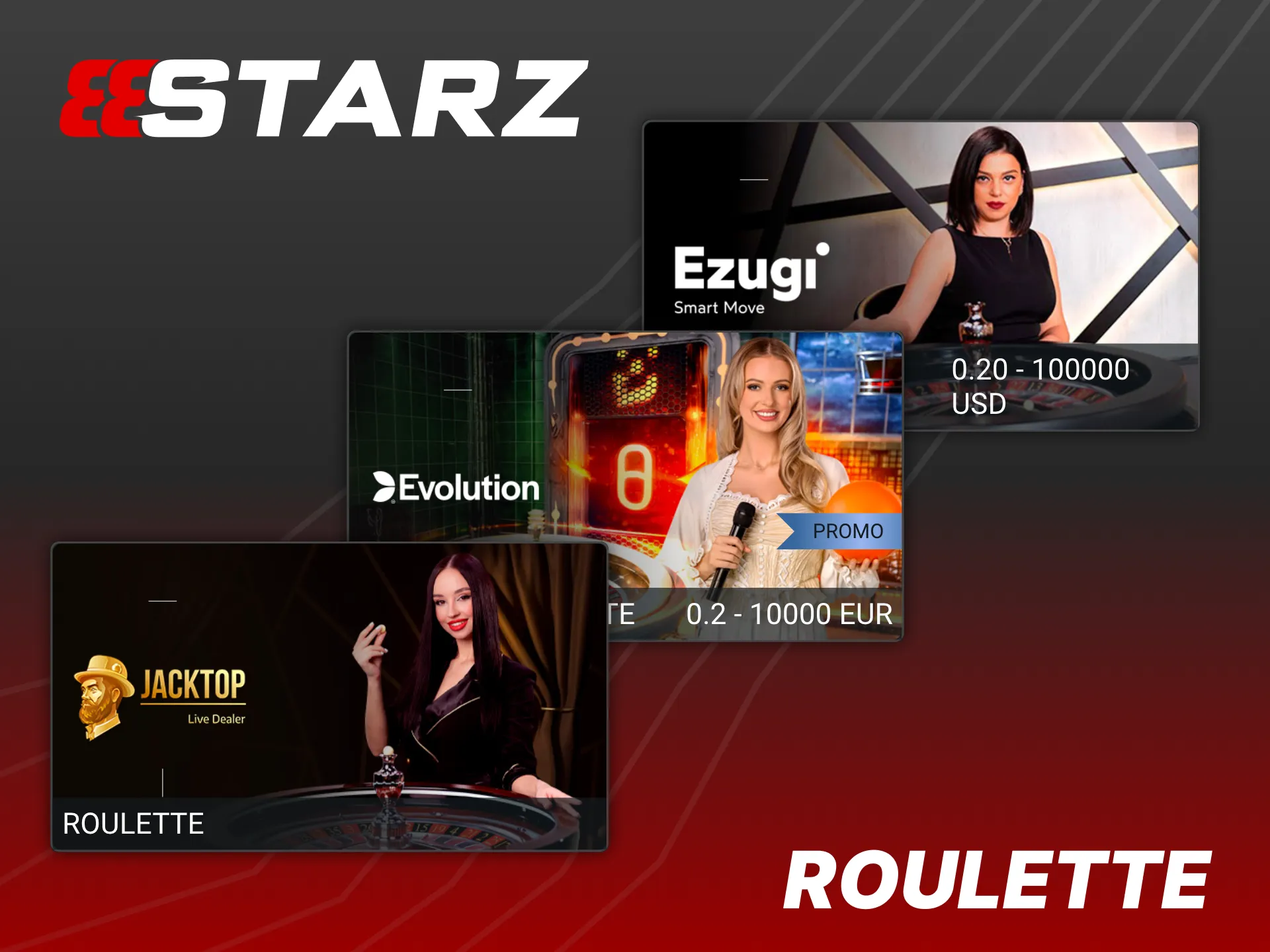 Get instant results in Roulette games at 888Starz.