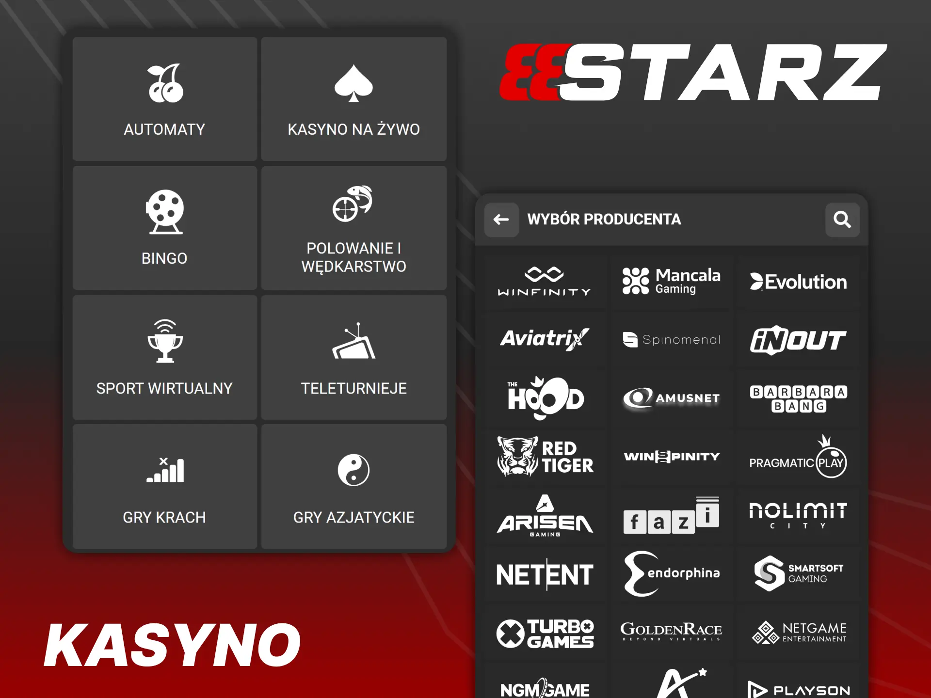 Aplikacja 888Starz daje pełny dostęp do gier kasynowych.