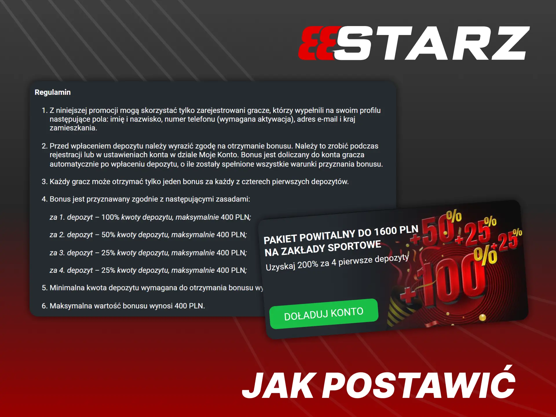 Spełnij wymagania dotyczące obrotu, aby wypłacić bonusy 888Starz.