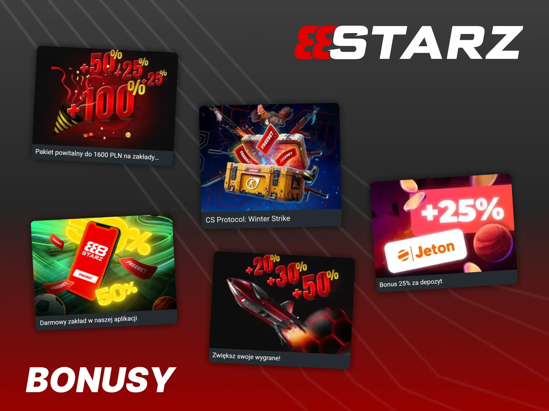 Odbierz te bonusy w 888Starz na zakłady e-sportowe.