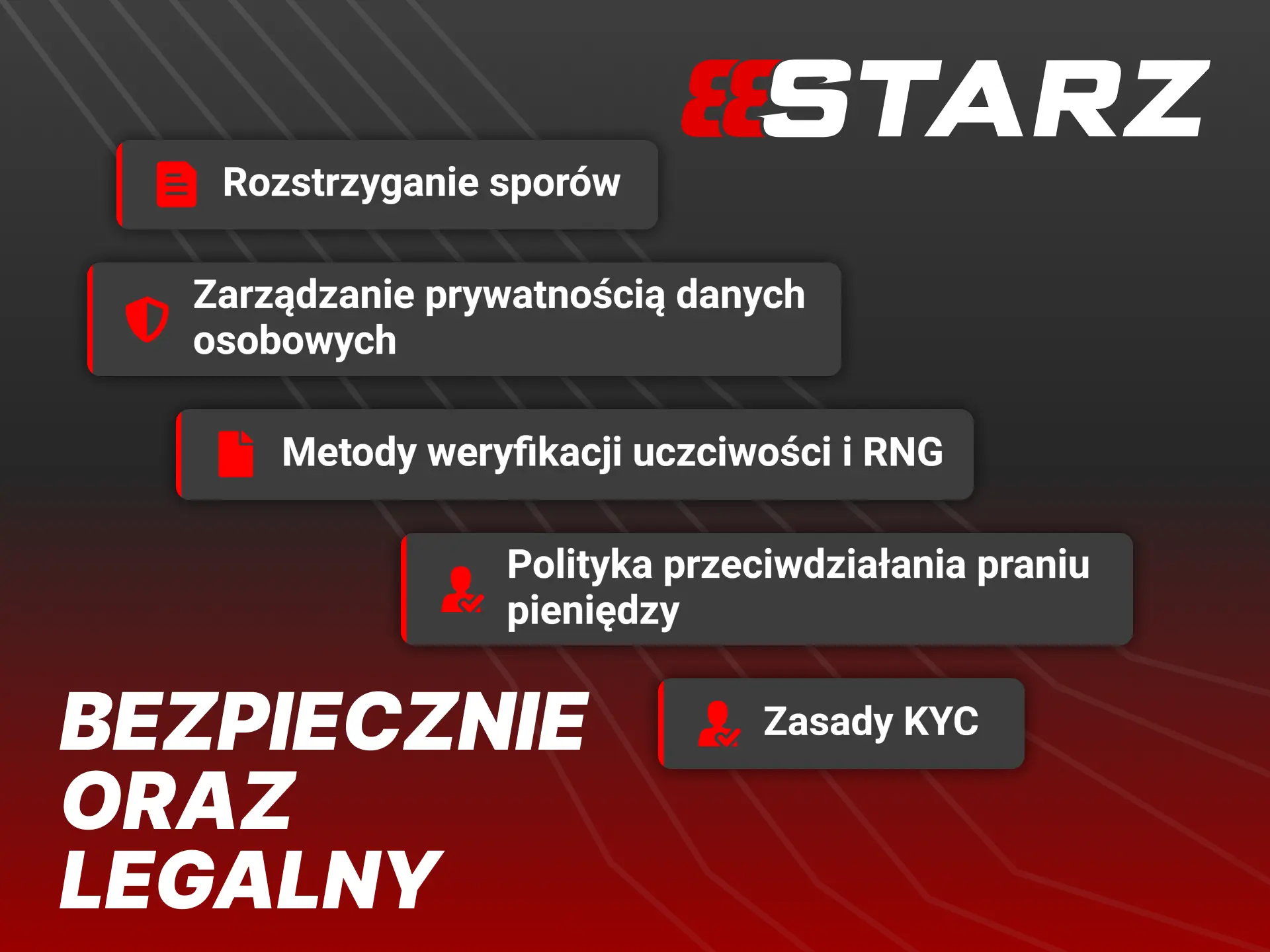Możesz być pewien bezpieczeństwa i legalności 888Starz.