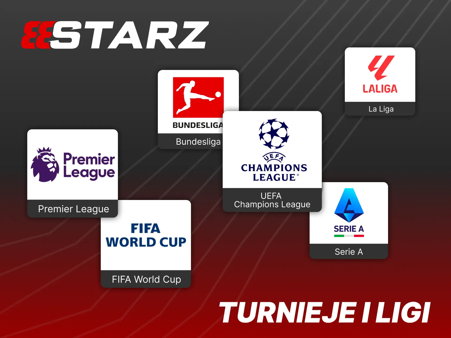 Obstawiaj topowe polskie i światowe ligi piłkarskie w 888Starz.