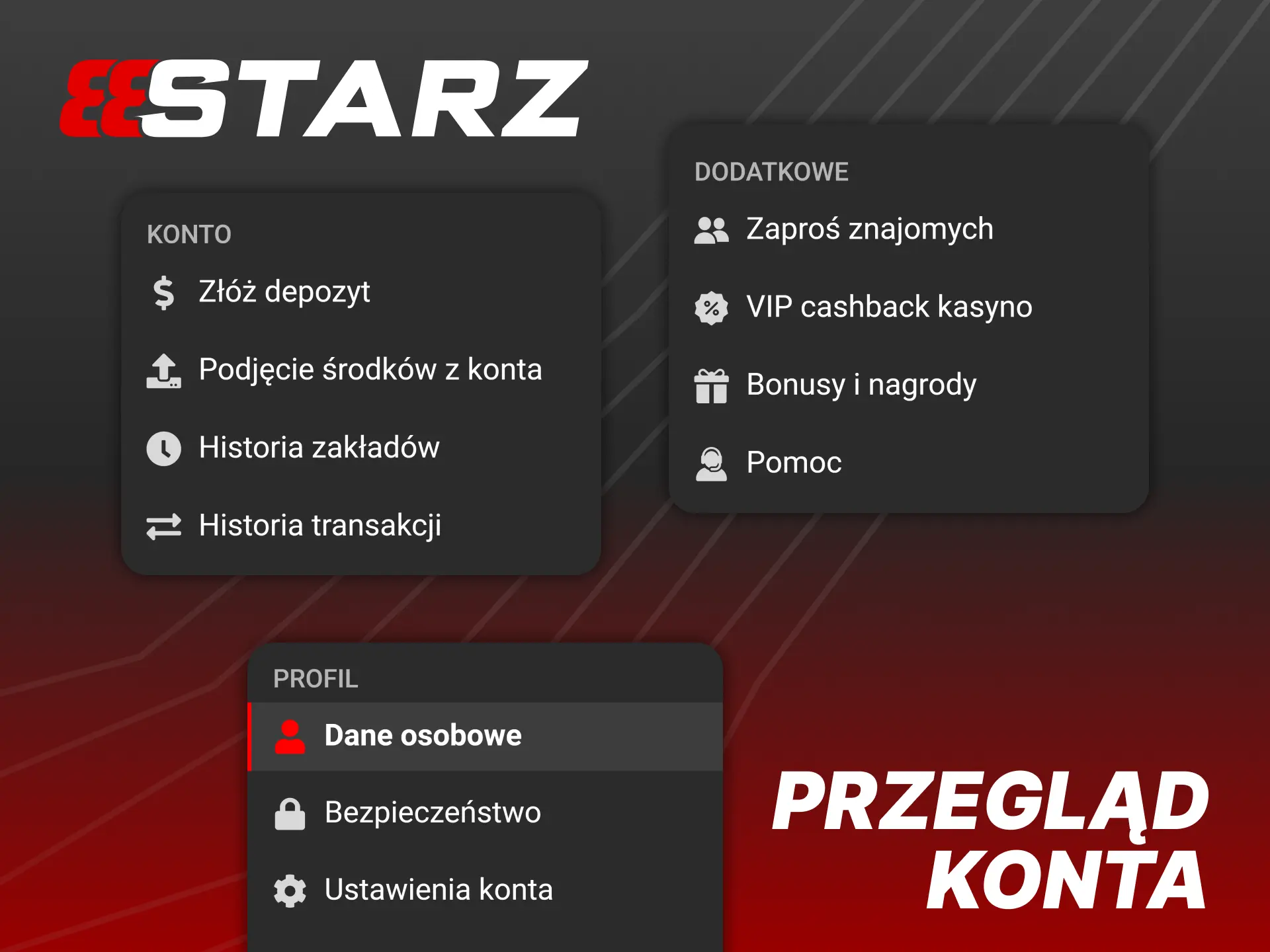 Uzyskaj dostęp do wszystkich funkcji platformy 888Starz po rejestracji.